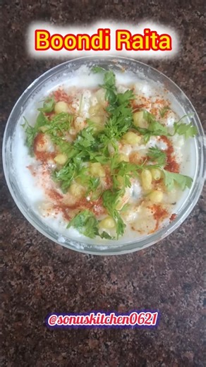 Boondi Raita Recipe 😋 | Easy Indian Raita #Shorts #boondiraita #cooking #youtubeshorts #shortsfeed