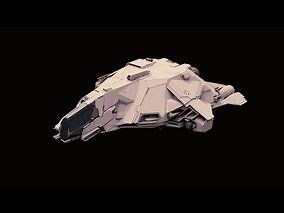 Infinity- Battlescape Interceptor Turntable Animation