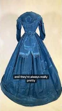 Cinderella’s dress if she lived in the 1860s? What do you think?