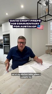 196K views · 161 reactions | Shop David Croft's Formula One commentary sheet collection at The Sports Commentators. We're heading states with Crofty for the upcoming F1 races, and his commentary sheets will be available to purchase straight after each race. #DavidCroft #FormulaOne #AustinGP | The Sports Commentators | Facebook