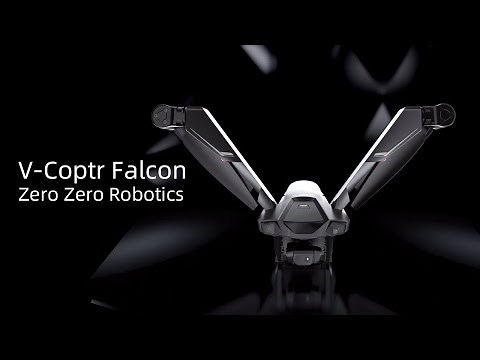 V-Coptr Falcon The world’s first V-shaped bi-copter 4K drone from Zero Zero Robotics