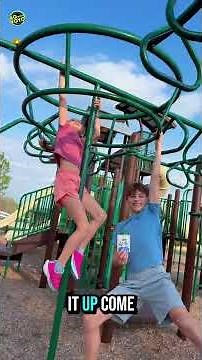FAVORITE PLAYGROUND CHALLENGE! 🔥💯 @gogosqueez #shorts #kidsvideo #ad #GoGosqueeZPartner
