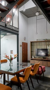 The Mansard House is a thoughtfully designed home for a young family from the Middle East who share a deep love for life and architecture. They wanted their home to reflect the elements of global architecture while staying rooted in their local context and traditions. Their interest in contemporary architectural explorations from the global south drove their desire for a design that combined modernity with cultural sensitivity. Located in a neighborhood characterized by narrow lanes and average 