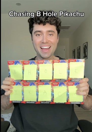 Surging Sparks Pokemon Card Quest: Searching for B Hole Pikachu