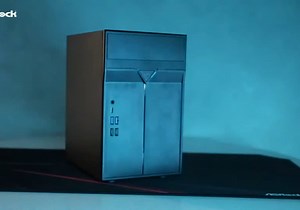 ASRock's DeskMini Max concept houses AMD Ryzen, dGPU and liquid cooling in a 10L case