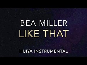 [Instrumental/karaoke] Bea Miller - Like That [+Lyrics]