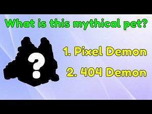 Guess the Mythical Pet | Pet Simulator X