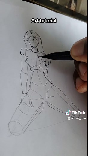 #art #drawing #howtodraw #arttutorial #Anatomy #pose #digitalart #sketching