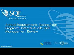 Annual Requirements Testing Your Programs, Internal Audits, and Management Review