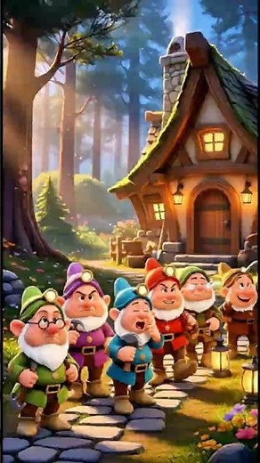 Snow white and seven little Dwarfs | magical bedtime fairy tale#disney