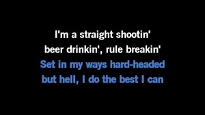 What You See is What You Get Karaoke - Luke Combs