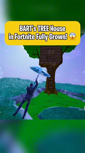 Barts Tree House FULLY GROWN in Fortnite! 😱 #fortnite #gaming #fortnitethegame #fyp #halloween #terrifier #arttheclown #horror #entertainment #fortniteskins #wednesdayaddams #fblifestyle #wednesday #simpsons #bart #thesimpsons | Incitable