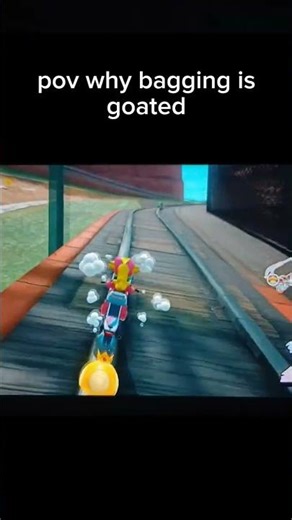 why baging is so good in mariokartworld #mariokart