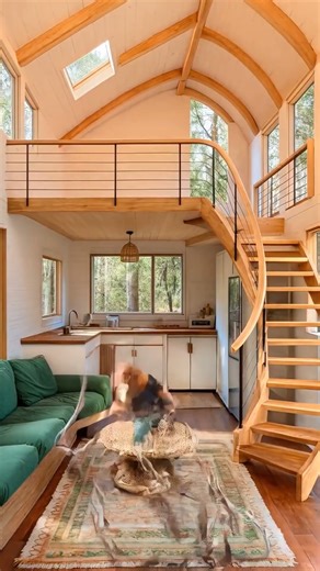 Tiny house interior build