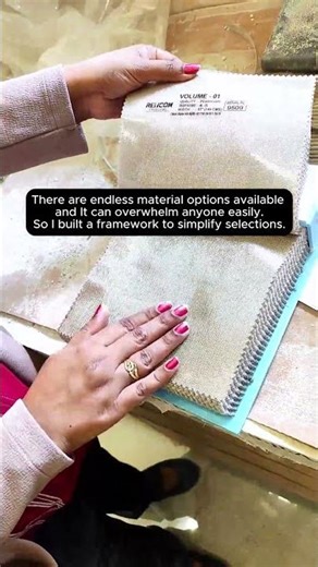 Material Selection Framework | Full Home Interiors| Solids and Voids