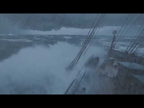 Deep Sleep, Study and Focus with Heavy Rain and Thunder on a Rocking Boat