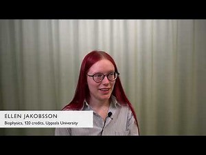 Master programme in Biophysics - Uppsala University