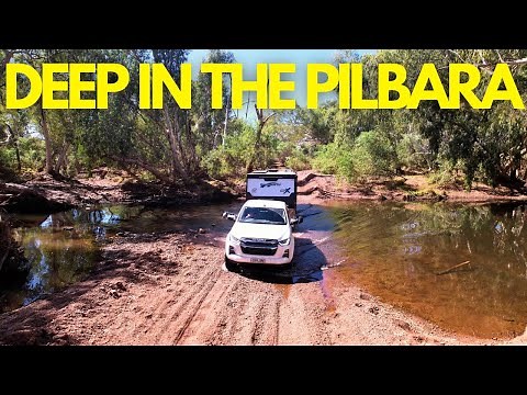 4WD, Remote Camps & Wild Outback Pilbara Roads | Caravan Life at Carawine Gorge & Running Waters