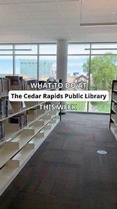 1.1K views · 16 reactions | There's something exciting happening every day this week at the Cedar Rapids Public Library! Come explore our shelves, join a fun program, and discover all the ways your library comes to life! Find more events here: crlibrary.org/events/list | Cedar Rapids Public Library | Facebook