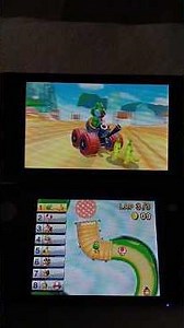Mario Kart 7 - Yoshi in Wii Mushroom Gorge (Shell Cup, 150cc) [Egg 1 Kart]