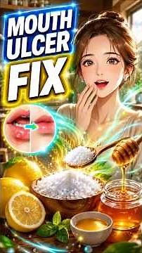 fast mouth ulcer relief natural remedies using salt and this