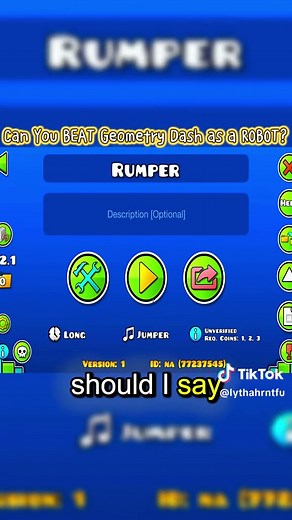 Beat Every Level in Geometry Dash Using Robot Mode