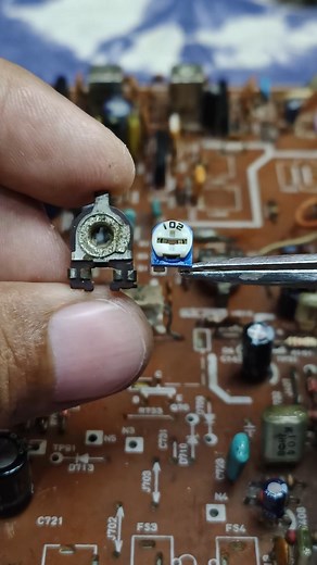 103K views · 1.3K reactions | I developed my own DIY trimmer resistor adapter because most of the original components are difficult to source, and replacement parts vary in size. Consequently, I decided to create my own DIY trimmer resistor adapter. Electronics repair, restoration, and DIY tutorials. Find step-by-step guides to fix and restore your electronic devices. Subscribe for top repair tips and projects! #electronics #diy #repair #restoration | Mr. Mend | Facebook