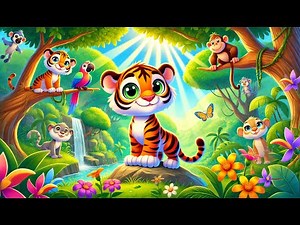 🐯 Tara the Brave Bengal Tiger: A Fun Journey for Kids! 🐯