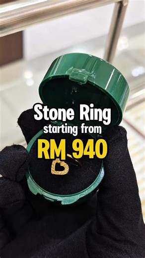 Elegant Stone Ring Collection Starting from RM940