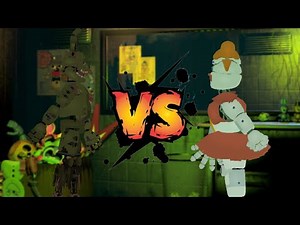 Springtrap vs Circus baby | Fnaf animation