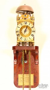 Antique 1759 French Verge Lantern Clock by Louis Le Vacher – Brass Alarm Shelf Clock Working Order Rare 18th Century Timepiece - Etsy