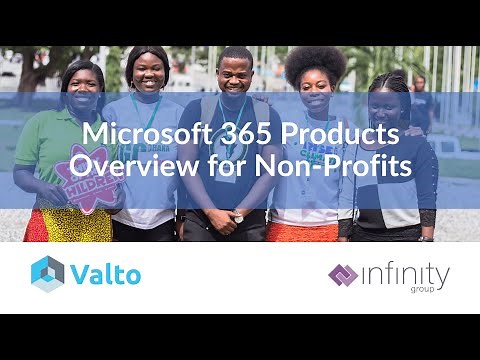 Microsoft 365 Products Overview for Non Profits