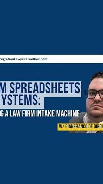 From Spreadsheets to Systems Building a Law Firm Intake Machine