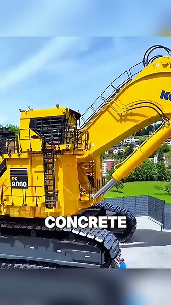 Why Do Excavators Have Concrete on the Back?
