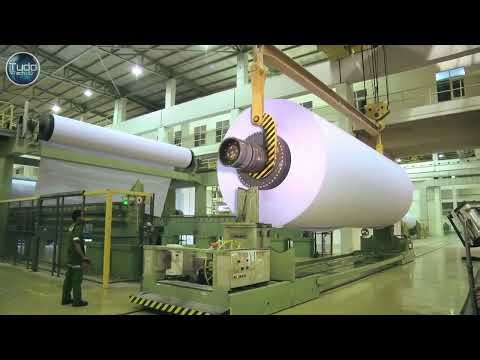How is tissue paper rolls produced in your country?
