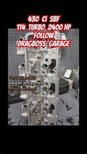 430 ci SBF 2400 hp Follow DBG/Build With Bullet Racing #turbochargedengine #automobile #racing