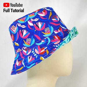 Pdf-reversible Bucket Hat Sewing Pattern : Digital Download - Etsy