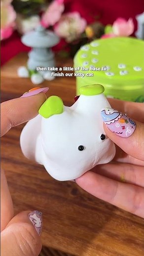 How To Assemble Matcha Cat Slime 🍵