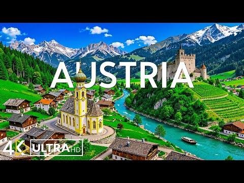 Austria in Spring 4K 🌸 Green Alpine Valleys, Charming Villages & Peaceful Nature | Video 4K UHD