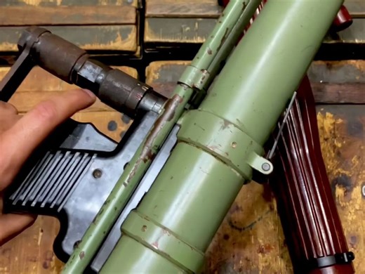 又大又粗又直，应该没有男生不喜欢吧？苏联 RPG7 和前南斯拉夫 RB 57 44 毫米榴弹发射器