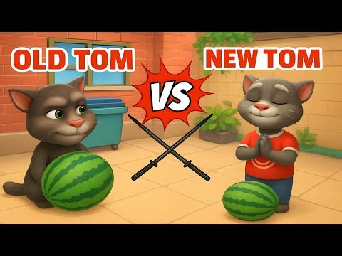 Old Talking Tom 2016 VS New Talking Tom Cat 2025