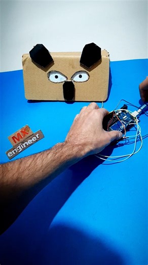 make craft with Arduino / handmade craft Arduino eye