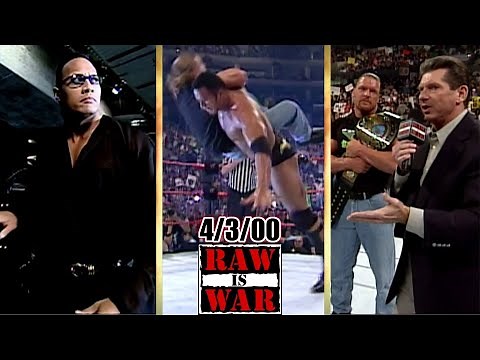 WWF RAW vs. WCW Nitro - April 3, 2000 Full Breakdown - Day After WrestleMania 16 - Nitro Reboot