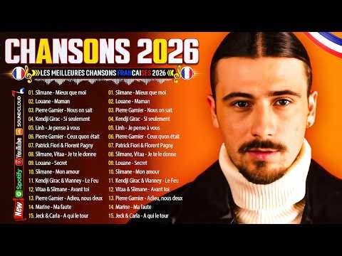 Chanson Française 2026 Nouveauté 🗼 Pierre Garnier, Kendji Girac, Jeck & Carla, Linh, Zaz, Slimane