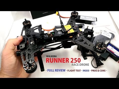 WALKERA RUNNER 250 Race Drone Review - [Mods, Flight Test, Pros and Cons]