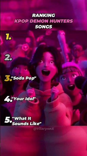 Ranking Kop Demon Hunters songs