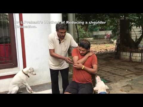 Dr L Prakashs's method of reducing shoulder dislocations