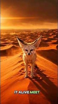 This Tiny Fox Survives Where Even Camels Cannot.. #fennecfox #wildlifeusa #deepwildbeast