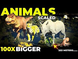 If Animals Were 100x Bigger? | Epic Size Comparison