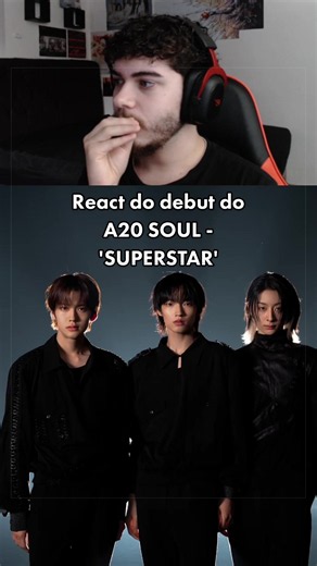 OS FILHOS DO EXO 🖤 React do debut do A20 SOUL - 'SUPERSTAR' ⭐️ O que vcs acharam do debut deles? (Repostando, pq o outro vídeo ficou com o áudio por cima) #A2OSOUL #Kpop #ohmatteou #superstar #kpopfyp @A2O SOUL
